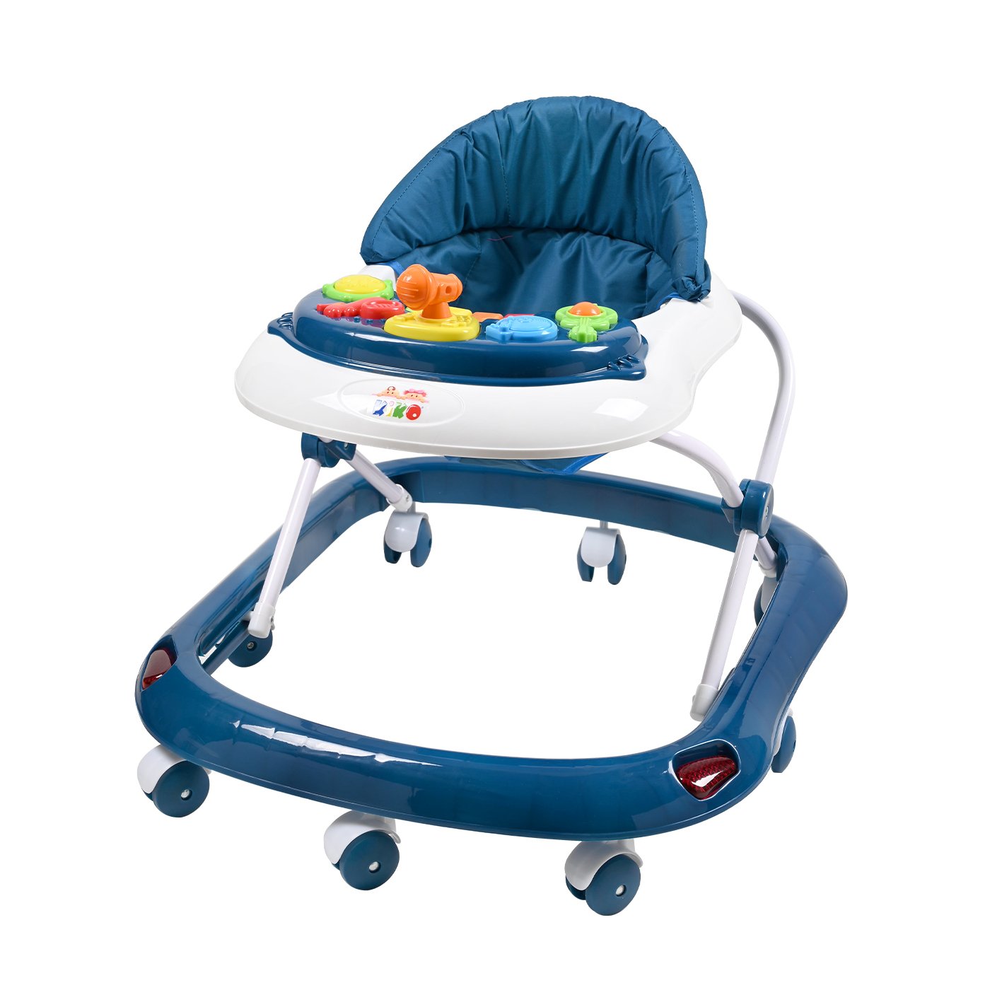 3010-blue مشاية أطفال مع ألعاب - الصورة 1