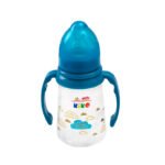 KIKO FEEDING BOTTLE WITH HANDLE 125ML WITH SILICON NIPPLE - Image 2