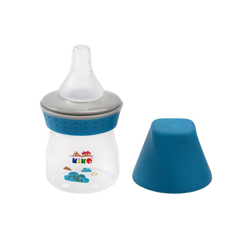 16129-blue KIKO ANTI-COLIC FEEDING BOTTLE 60 ML (0 +) - Image 1