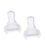 KIKO ANTI-COLIC SILICONE NIPPLE SMALL (0 M +) 2PCS