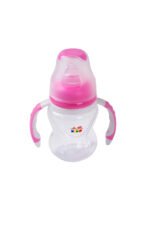 KIKO FEEDING BOTTLE WITH HANDLE 120ML WITH SILICON NIPPLE - Image 2