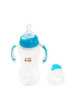KIKO FEEDING BOTTLE WITH HANDLE 240ML WITH SILICON NIPPLE - Image 2