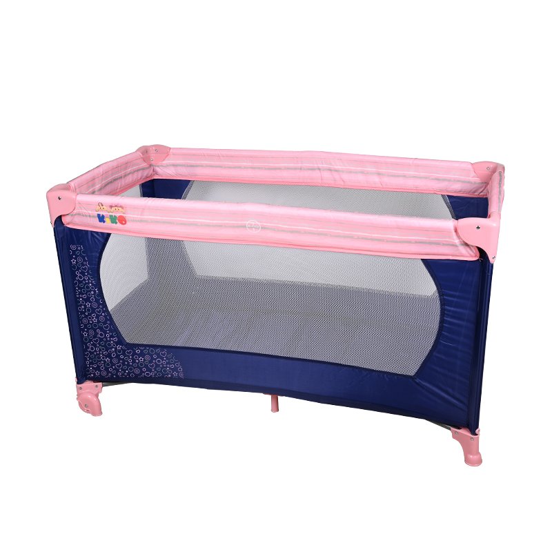 1989-pink KIKO LUXURY SQUARE BABY PLAYPEN 126*65*73 - Image 1