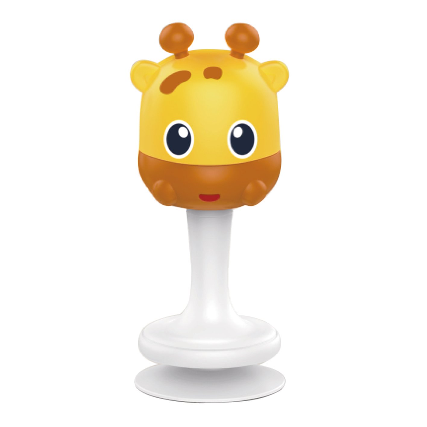 2237-yellow KIKO Baby Rattle - Image 1