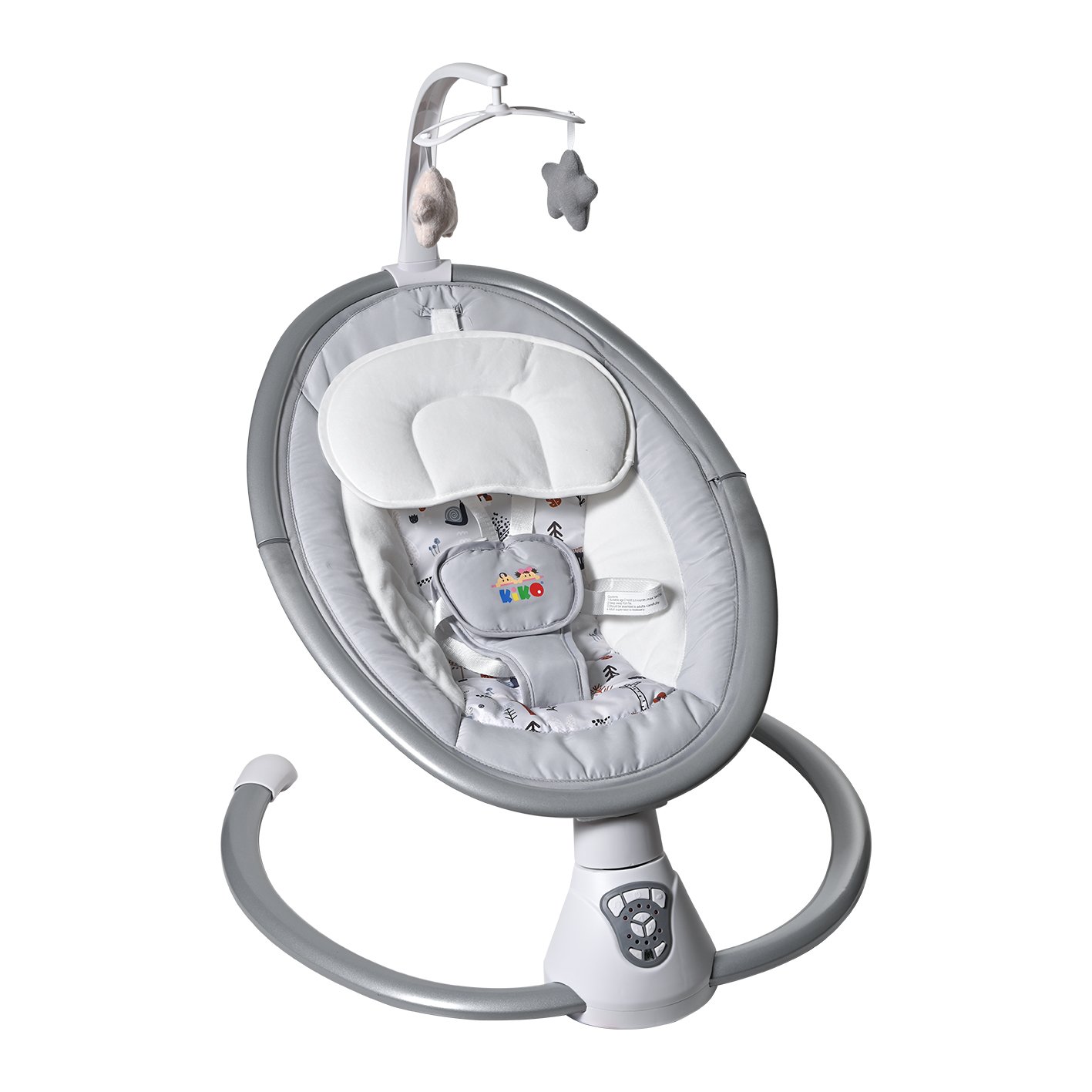 3502-Grey KIKO Electric Rocker CHAIR Multiple Functions - Image 1